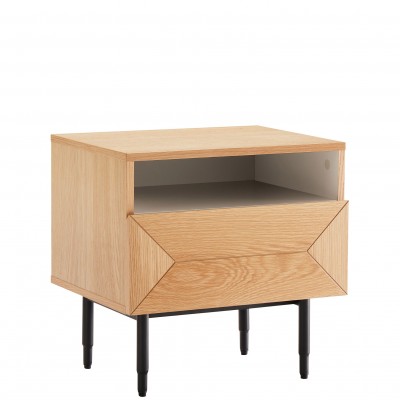 Scutum Bedside Table
